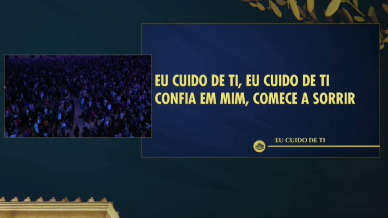 Eu Cuido de Ti - Bispo Jadson Santos ao vivo no Templo de Salomão 