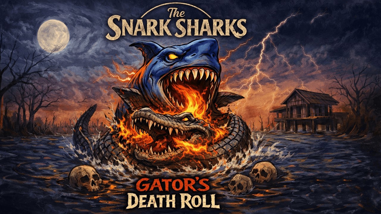 THE SNARK SHARKS – “GATOR’S DEATH ROLL” (Official Lyric Video)