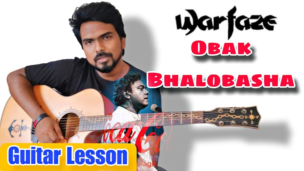 Obak Bhalobasha | Guitar Lesson | Warfaze | Pritthy G