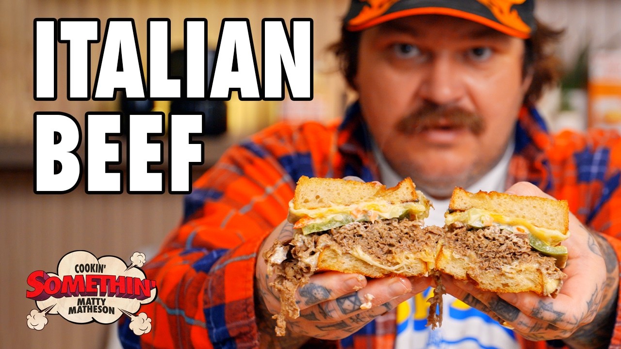 Better than Chicago's Italian Beef Sandwich | Cookin' Somethin'