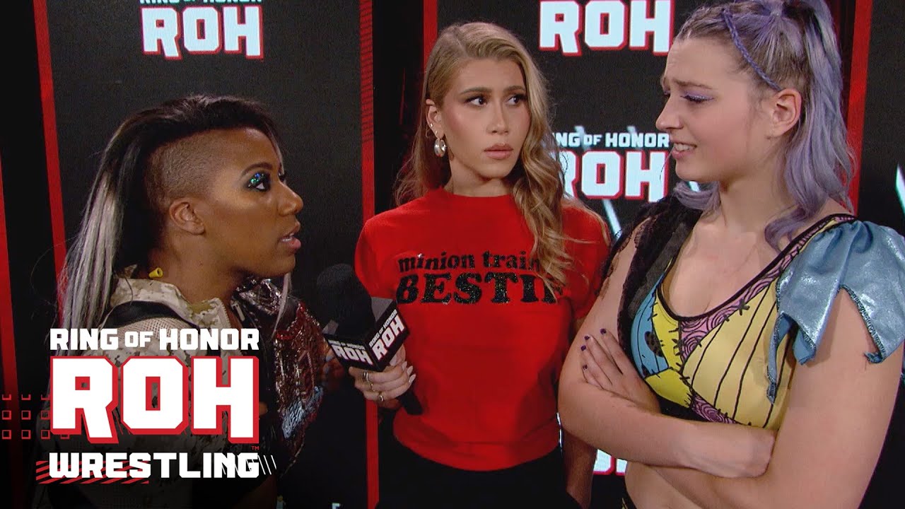 #ROH Women's World Champion Athena Is Going to Set an Example for her Minion, Billie Starkz | ROH TV