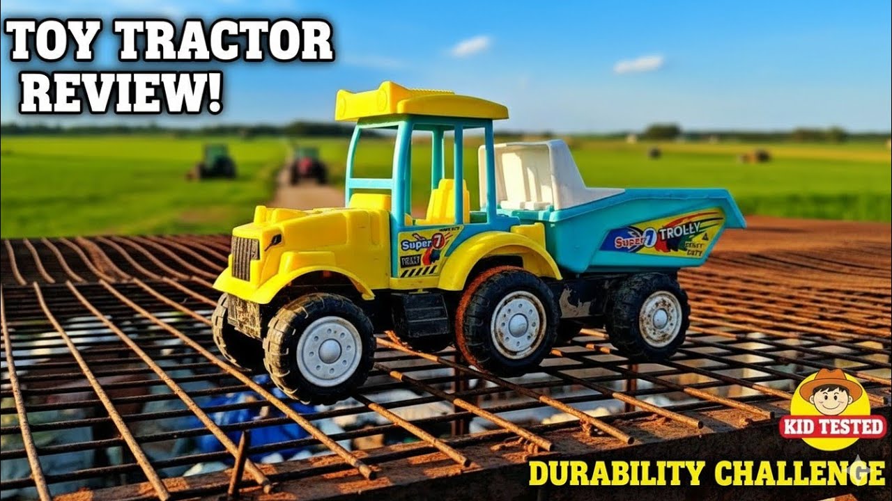 Toy Tractor Off Road Fun | Super Toy Adventures 