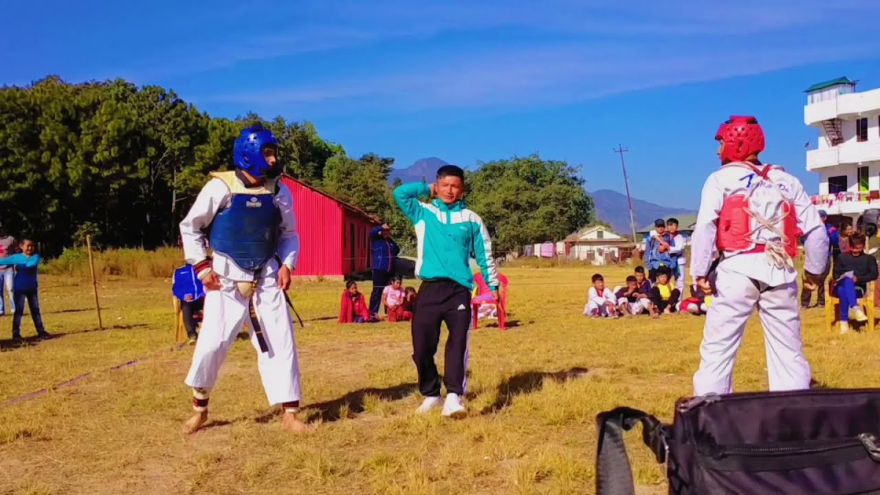 Hamro jiban khelkud_khel song ! taekwondo game👊 Nisangkhe Okhaldhunga