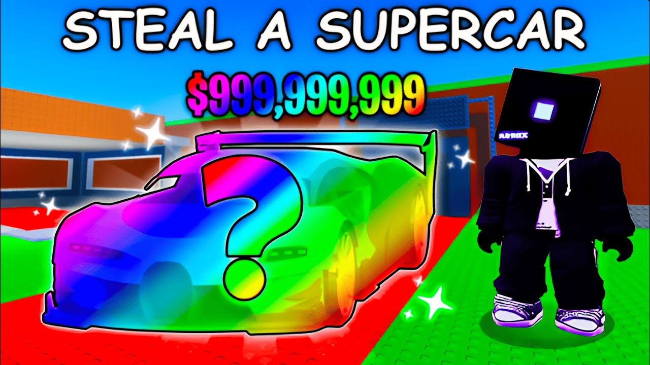 Roblox - [STEAL A SUPERCAR] Gameplay Video #11