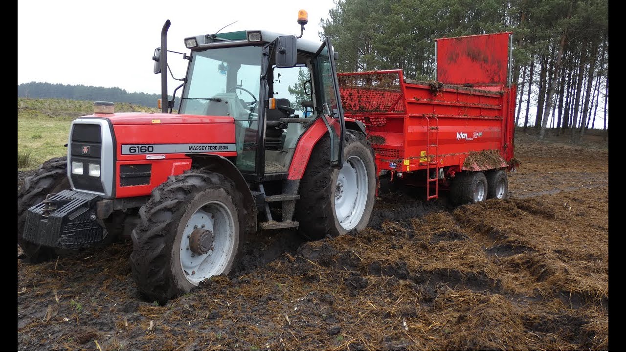 Obornik i Orka na Kaszubach! 2x Massey Ferguson, John Deere