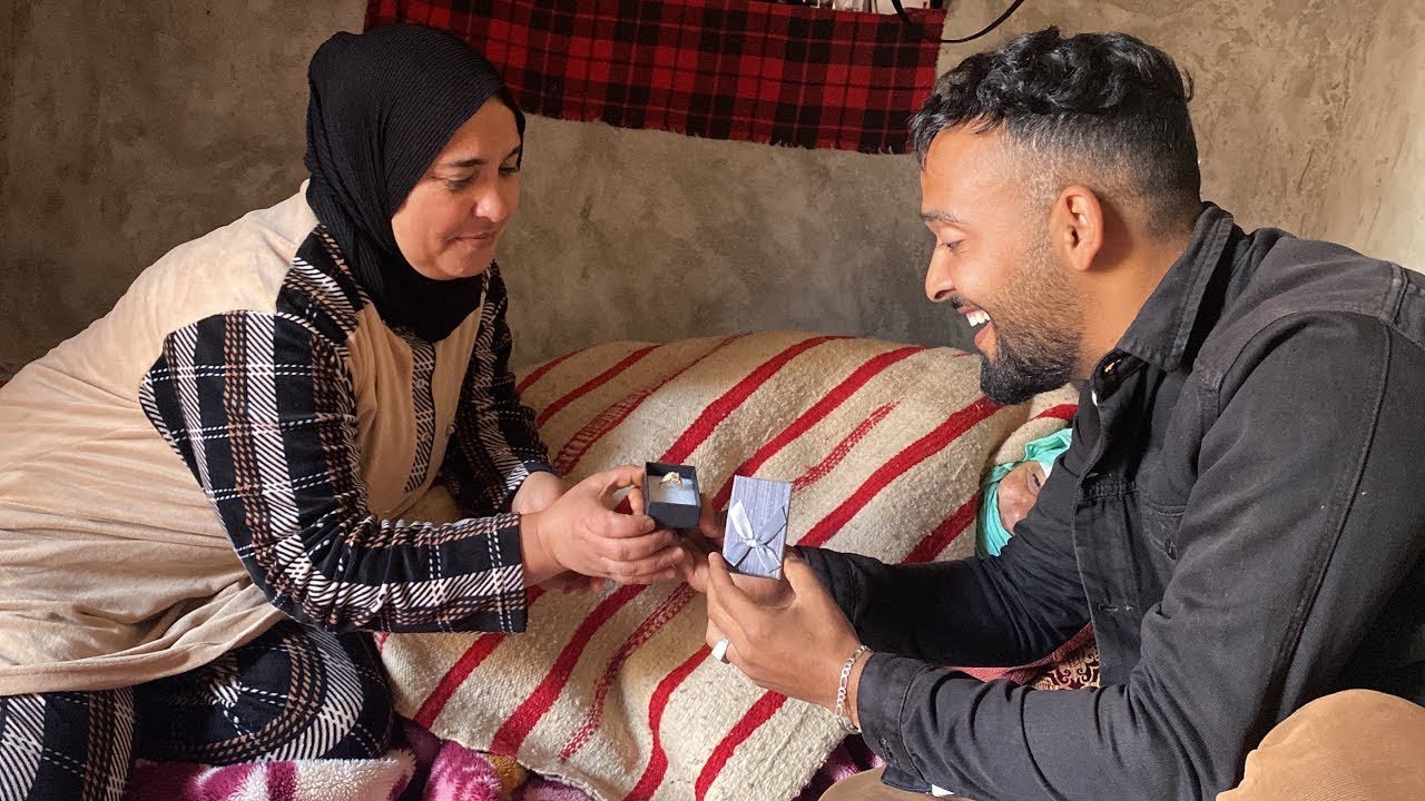 هدية من ذهب من متتبعة فرنسية 🇫🇷 الواليدة تصدمات بها مكانتش ليها على البال 🫣