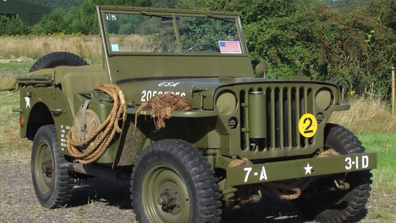 Willys MB ‘Composite’ Jeep 6V (1945) - Matching Number - For Sale! 🚗 Our favorite Vintage Car
