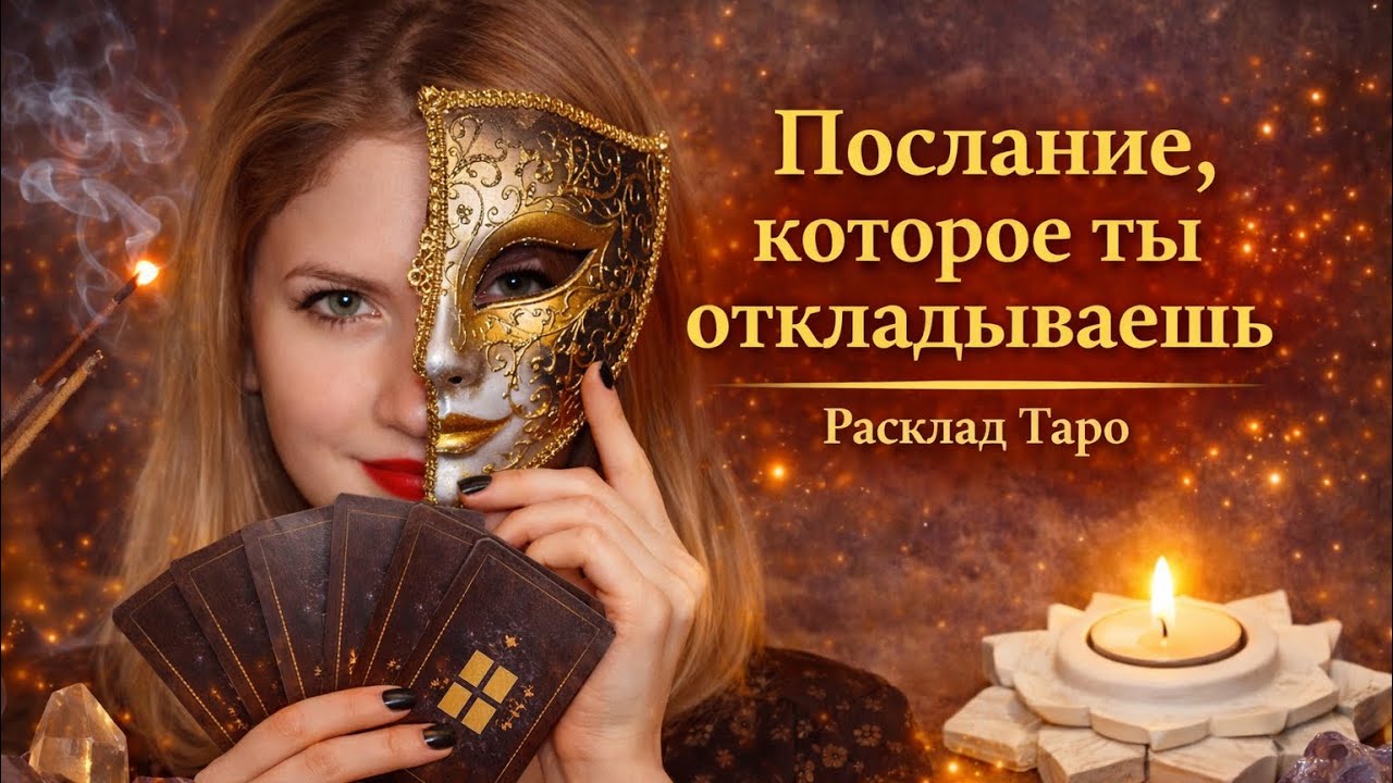Послание, которое ты откладываешь? | Расклад таро | 1 вариант 