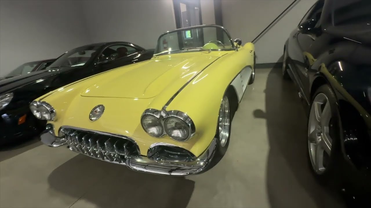 1959 Chevrolet Corvette Custom Convertible Walk Around Video.  FOR SALE