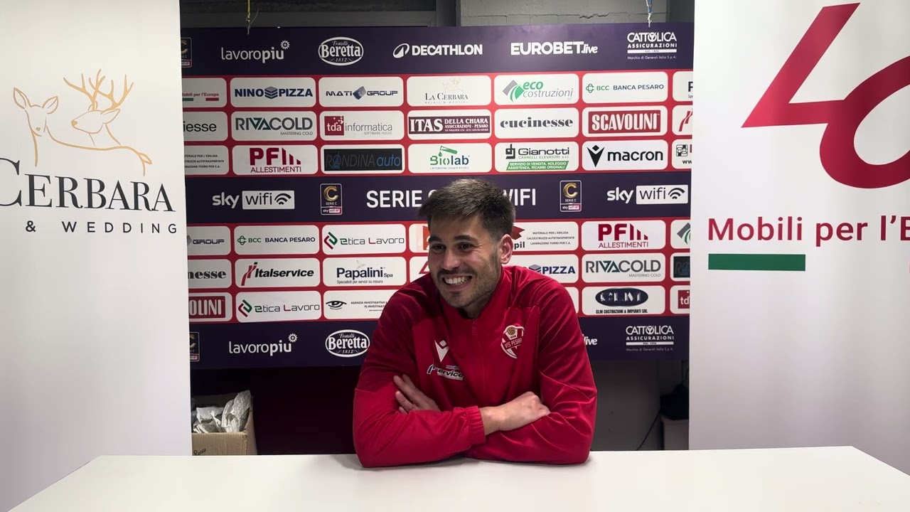 POST MATCH | Riccardo Zoia | Vis Pesaro - Bra 2-1