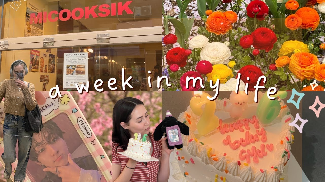 a week in my life 🦋 [seoul vlog] EPIK teacher, Sogang student, TXT ticketing + more