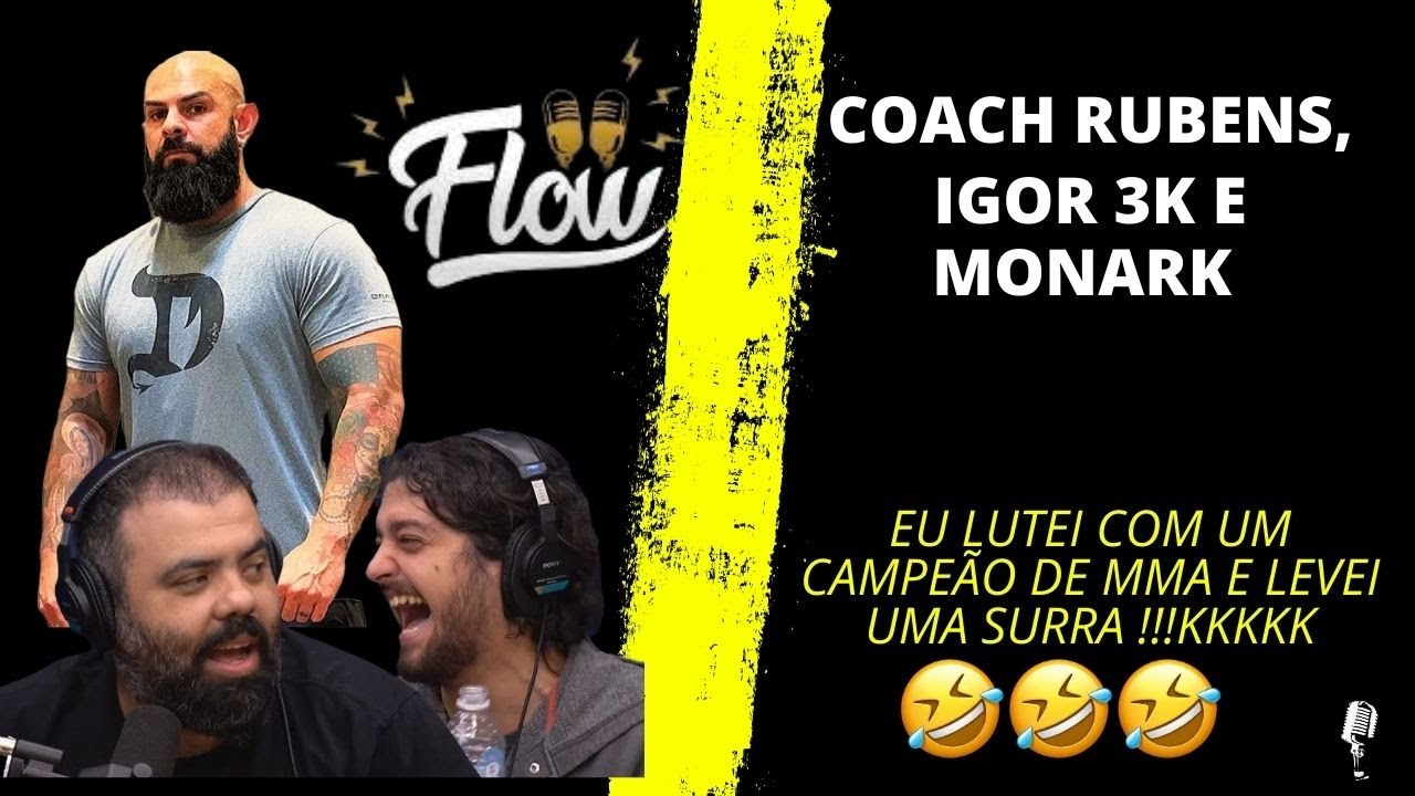 I COACH RUBENS  -  lutei com o campeão de MMA e achei que fosse morrer I Brabus podcast cortes