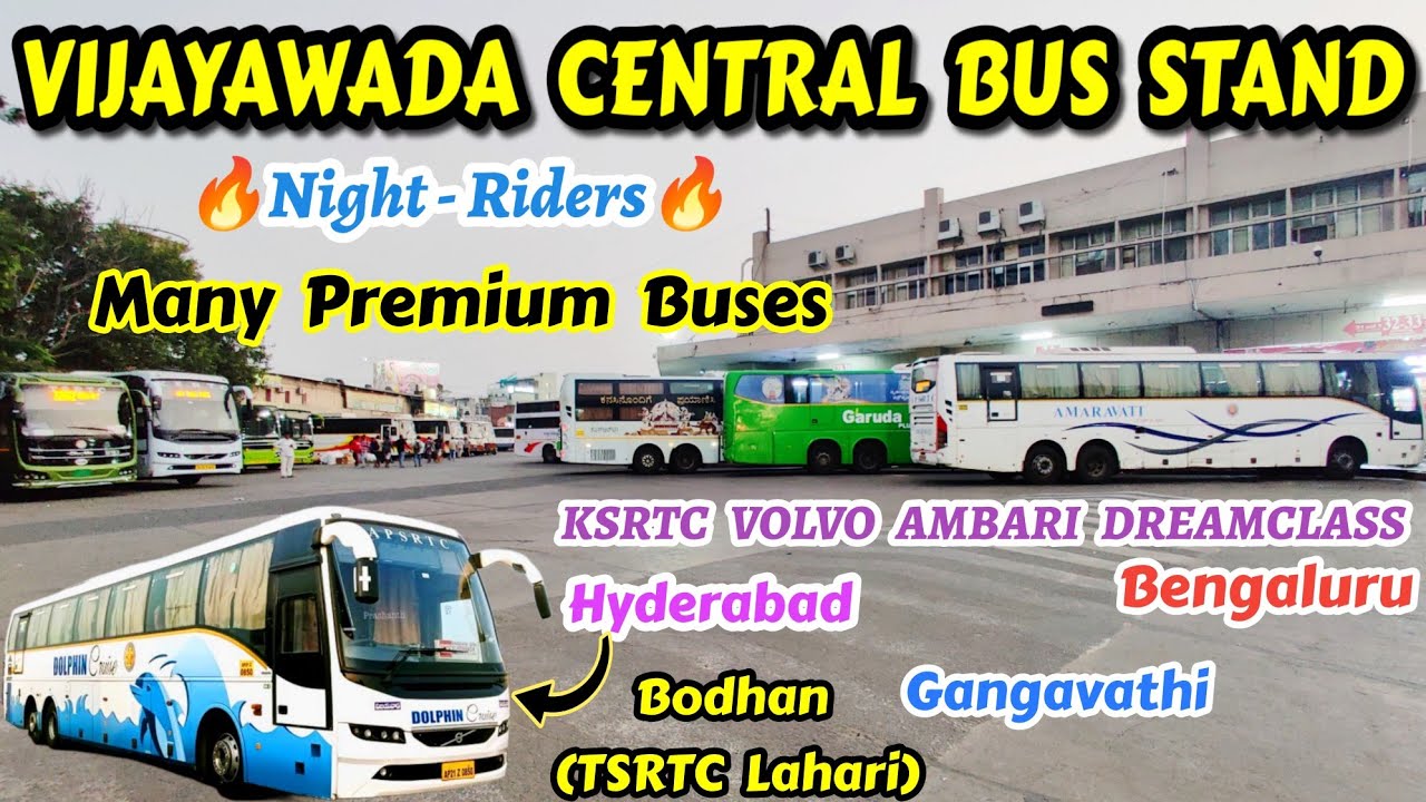 Night Riders🔥VIJAYAWADA | KSRTC, APSRTC | VOLVO 