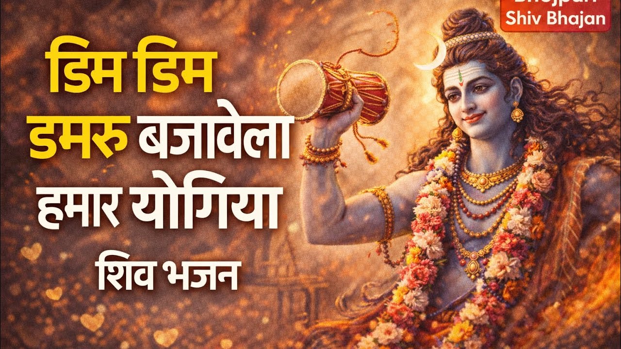 डिम डिम डमरू बजावेला हमार योगिया | शिव भजन | Bhojpuri Shiv Bhajan | Pandit Mishra
