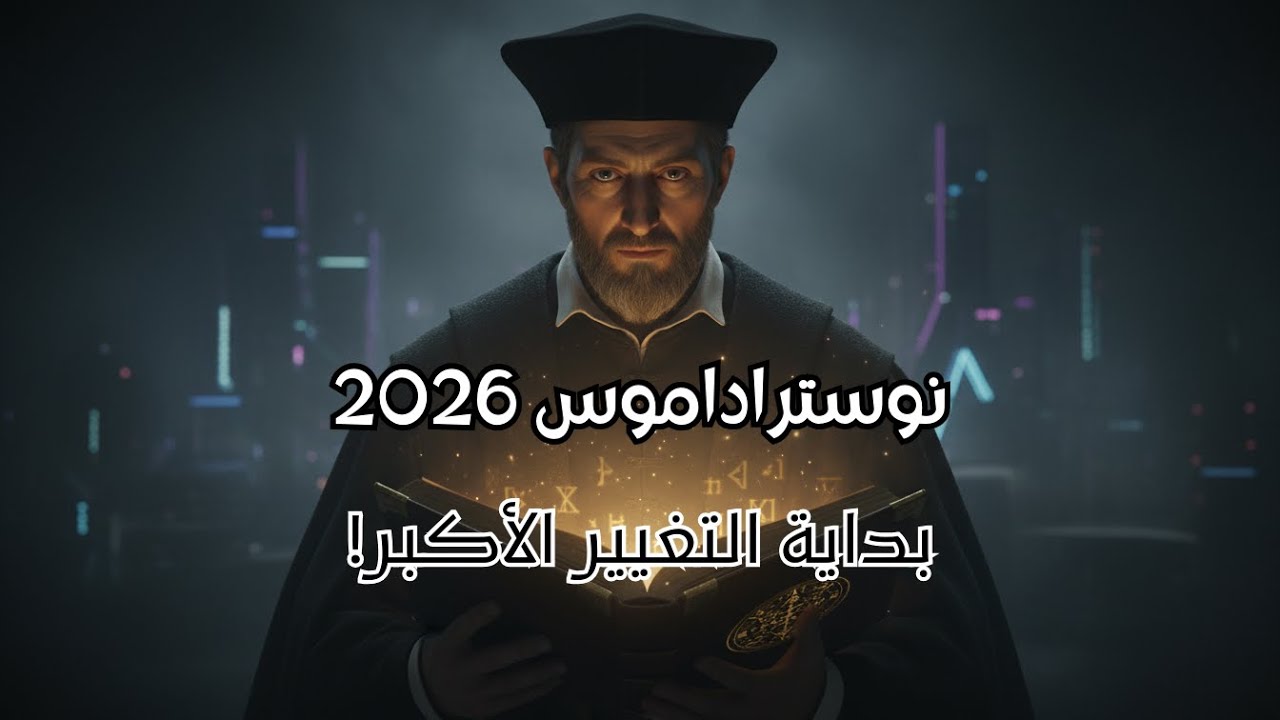 نبوءات نوستراداموس عن 2026 | ليست نهاية العالم… بل بداية التغيير الأكبر #نوستراداموس #توقعات_2026