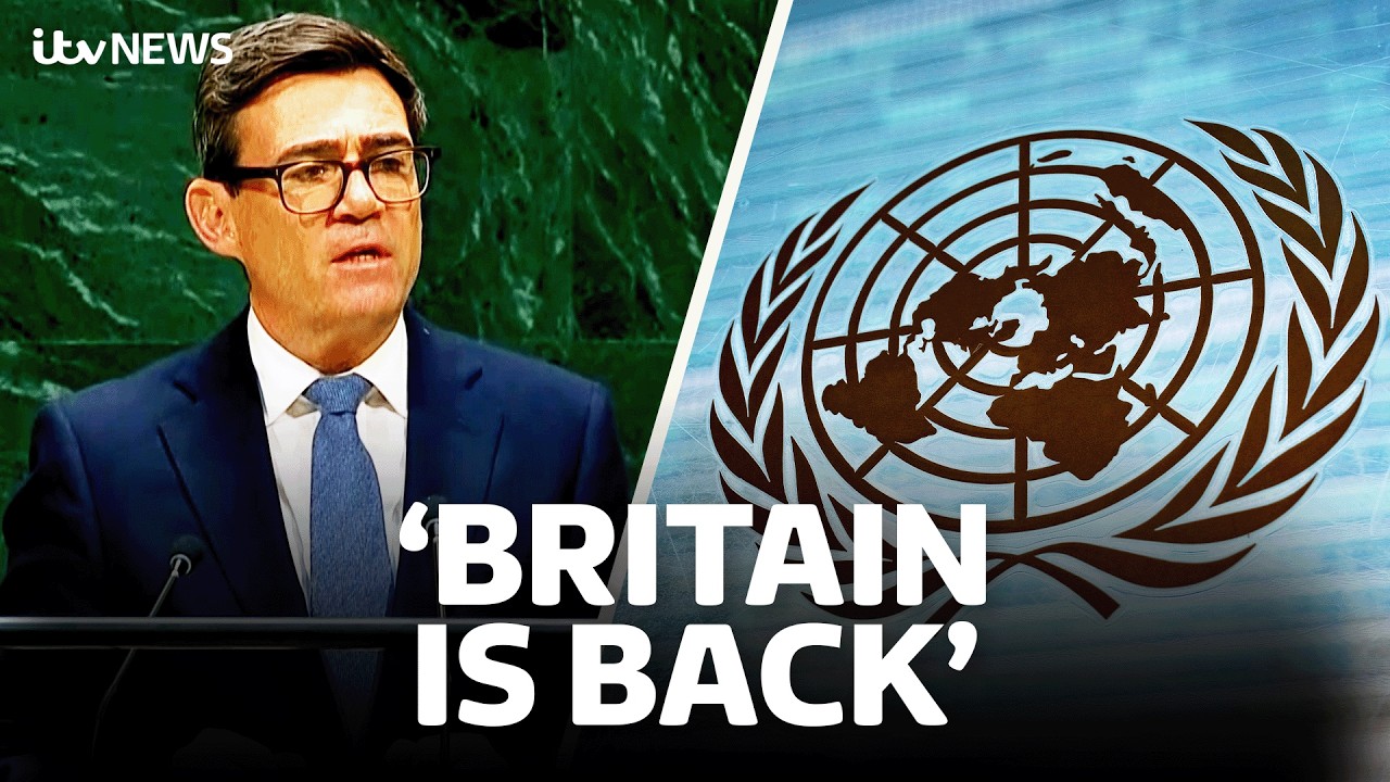 What have we learnt from Andy Burnham's first UN speech?