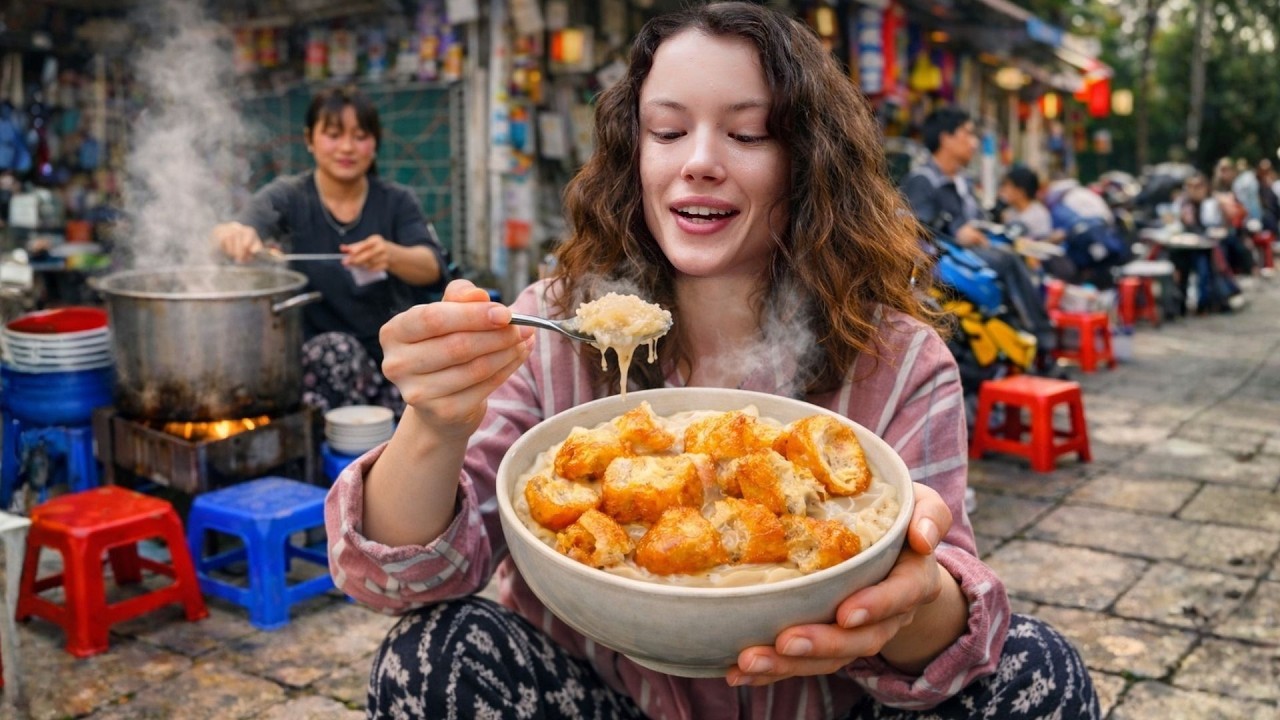 Ne passe pas à coté de ces STREET FOOD au Vietnam (Hanoï) 🇻🇳