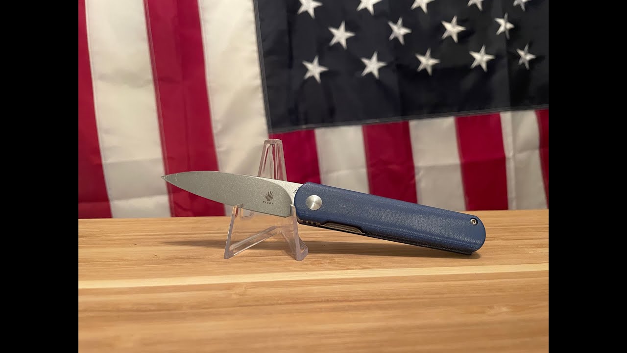 Kizer Feist Denim Micarta Knife Review and Giveaway Announcement