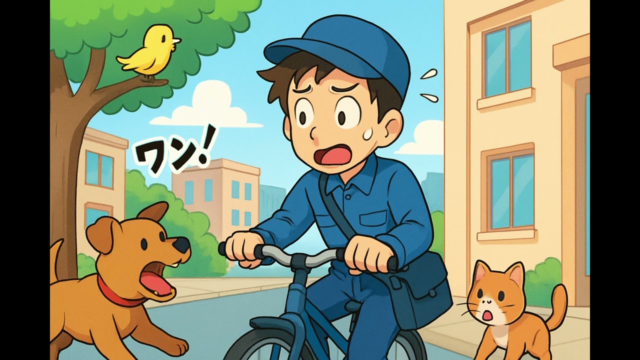 ペットが苦手なJayくん