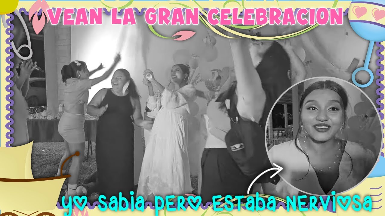 Se llegooooó la hora de la VERDAD! Descubran el GENERO del bebé de Eliza. Asi celebraron los Jrs.