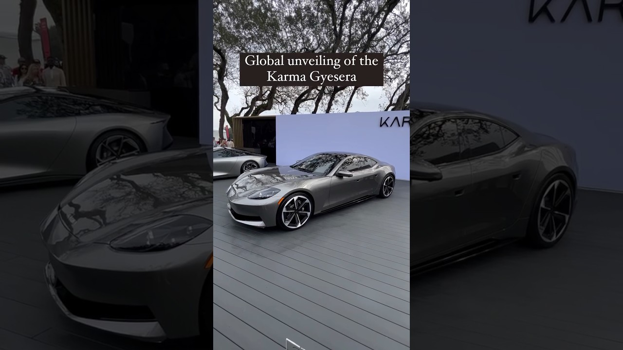 Join the global premiere of the Karma Gyesera - an automotive masterpiece.