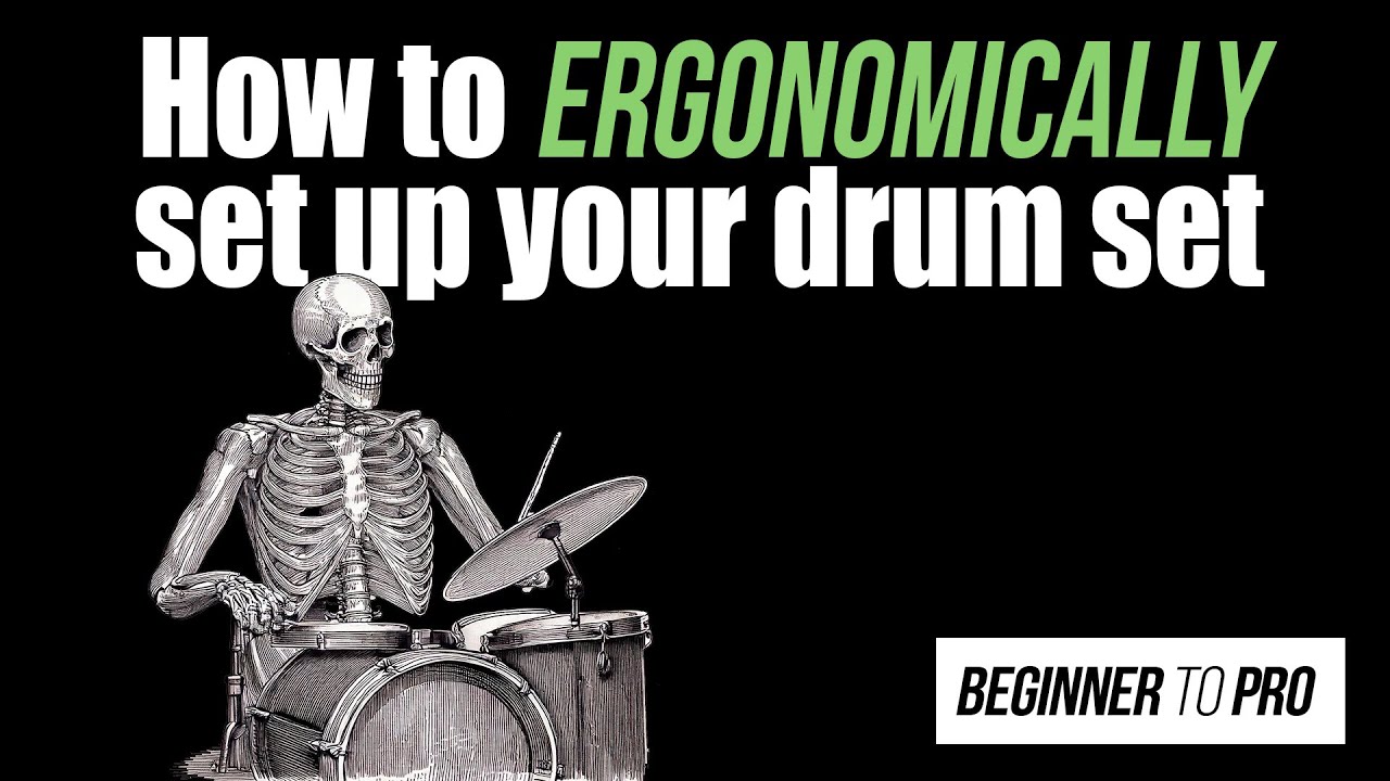 How to Ergonomically Set Up Your Drum Set with Brandon Green - EP 251
