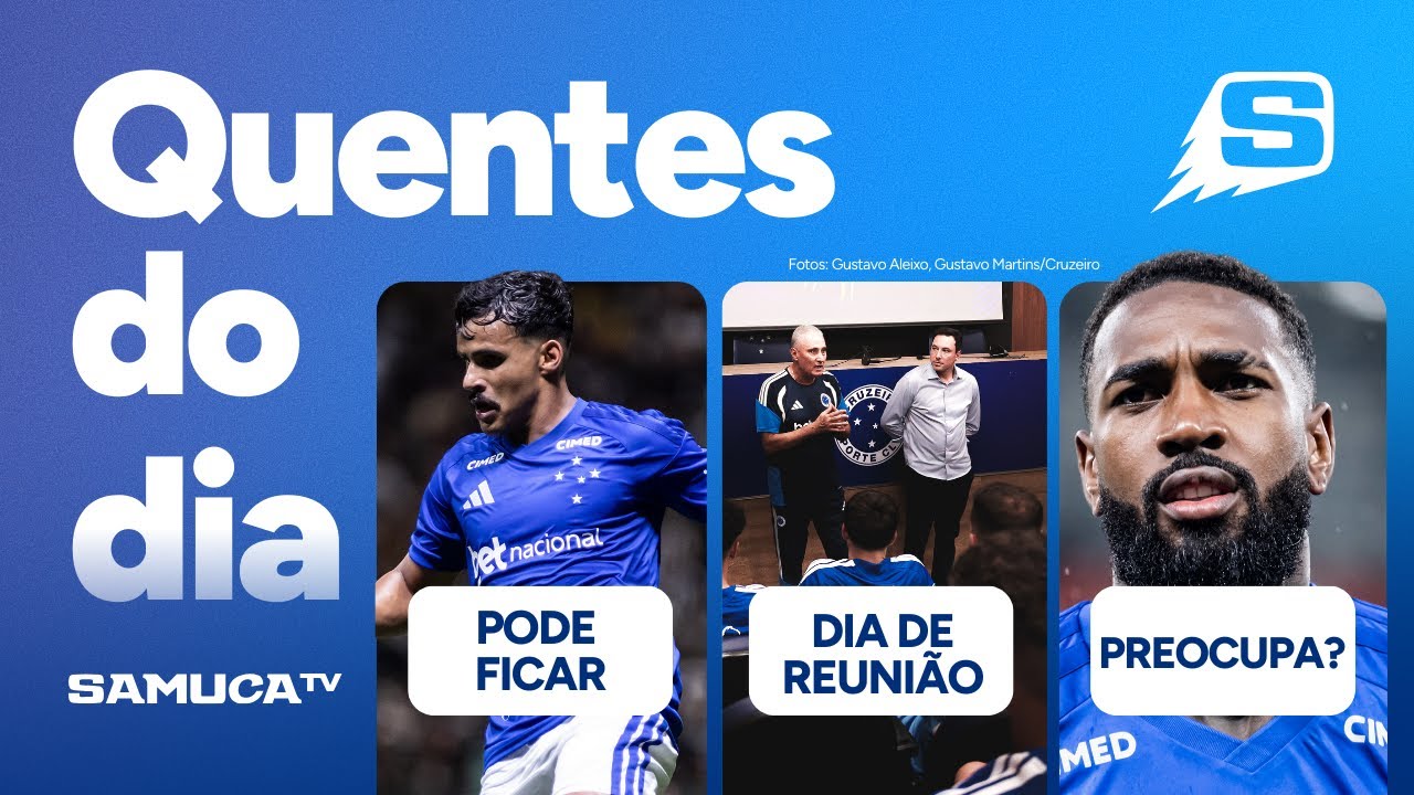 KAIKI PODE FICAR NO CRUZEIRO? DETALHES DA REUNIÃO NA TOCA, E A SITUAÇÃO DE GERSON | QUENTES DO DIA