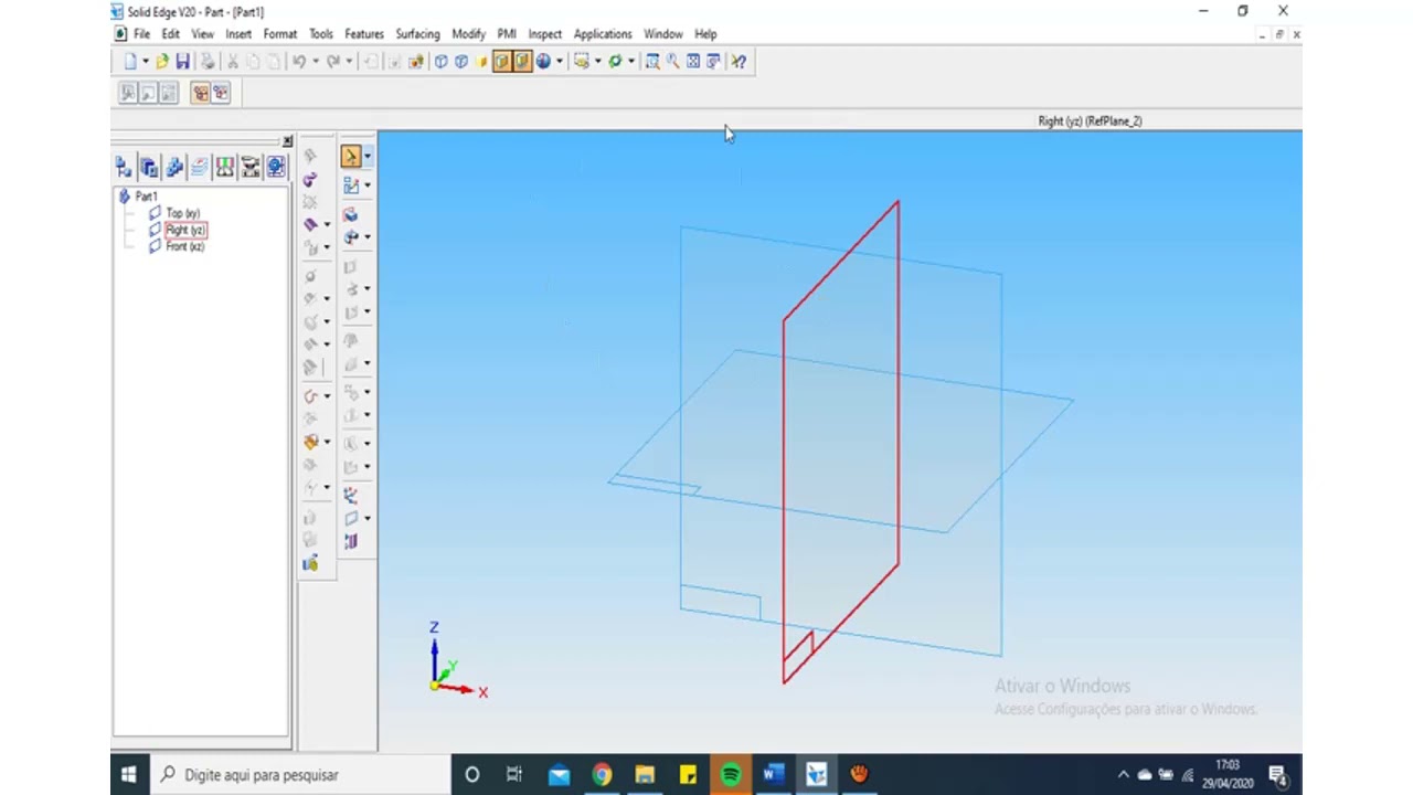 Introdução ao estudo do Software Solid Edge