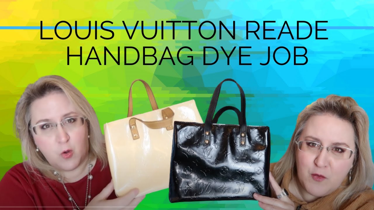 Dyeing my Louis Vuitton Reade Handbag - I screwed up a bit... Make yours better!