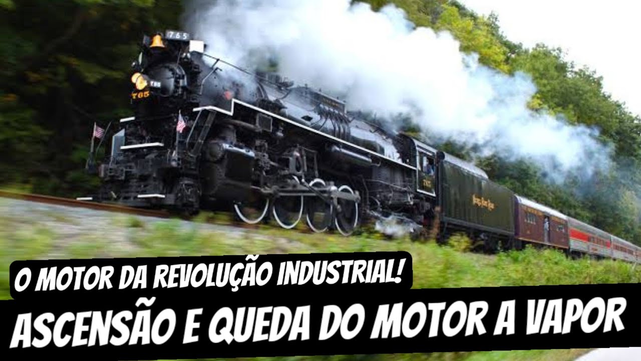 A HISTÓRIA DOS MOTORES A VAPOR EM VEÍCULOS!