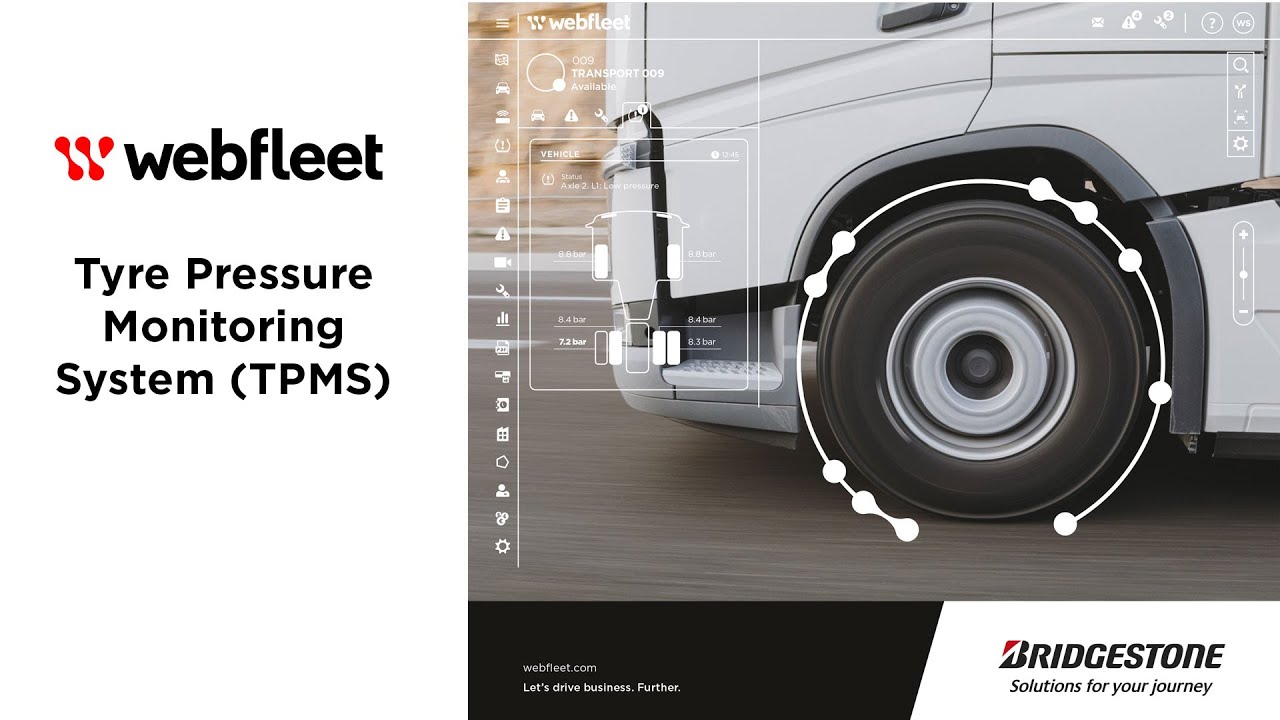 Webfleet Tyre Pressure Monitoring System (TPMS)  - Installation overview