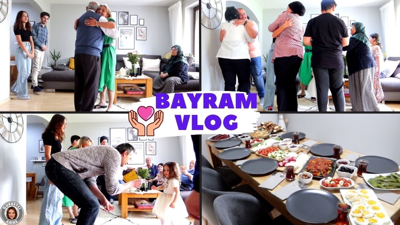 ALMANYADA BAYRAM KUTLAMASI |  KALABLIK BAYRAMLAŞMA | BAYRAM SOFRAM