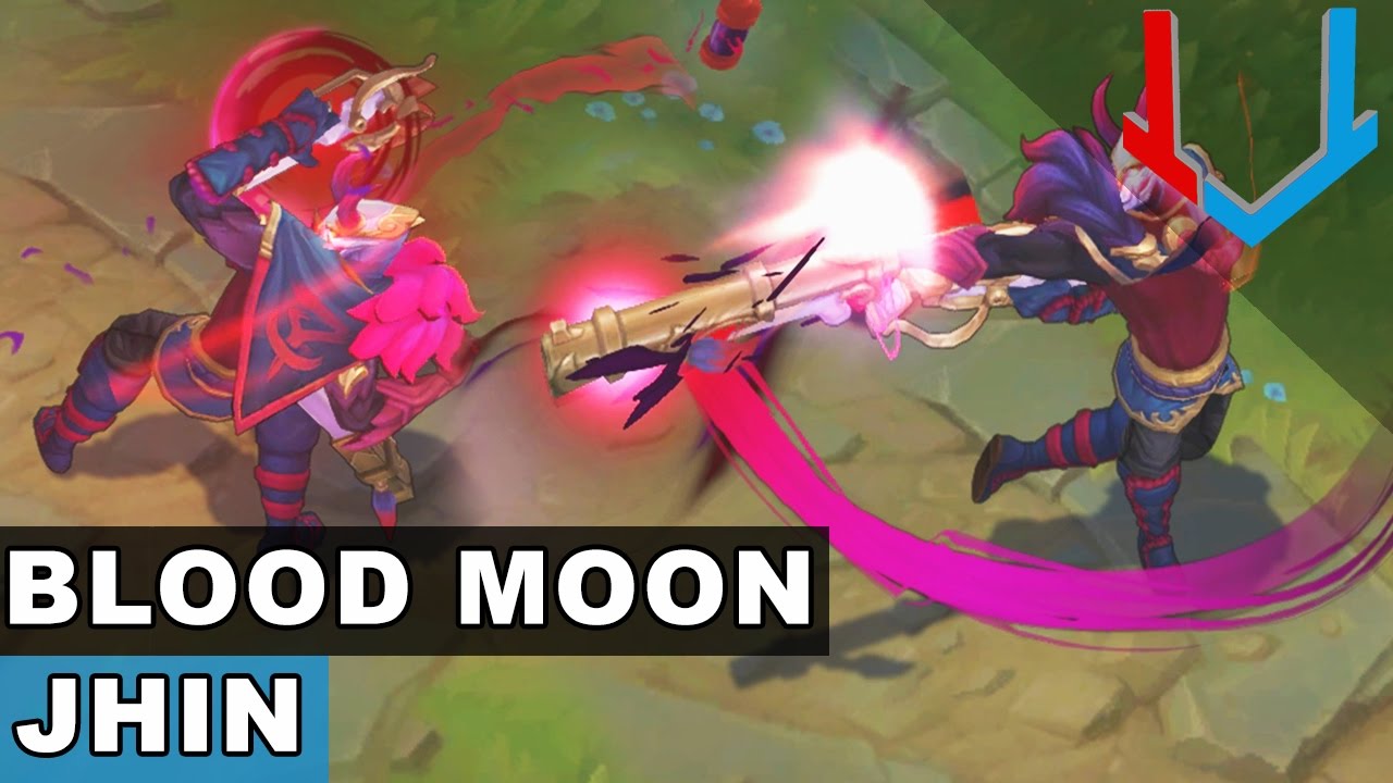 Blood Moon Jhin Skin Spotlight (League of Legends)