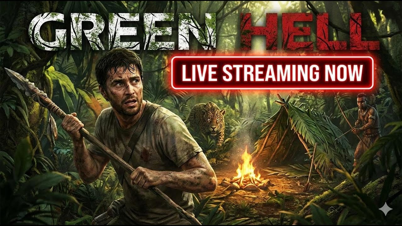 Day 5- Playing Green Hell Solo