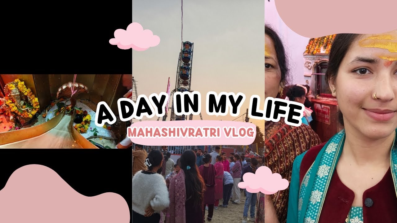 Mahashivratri 📿🙇Special Vlog: Fasting, Mela, & Mandir Darshan! ✨#youtube#fyp #mahashivratri #mahadev