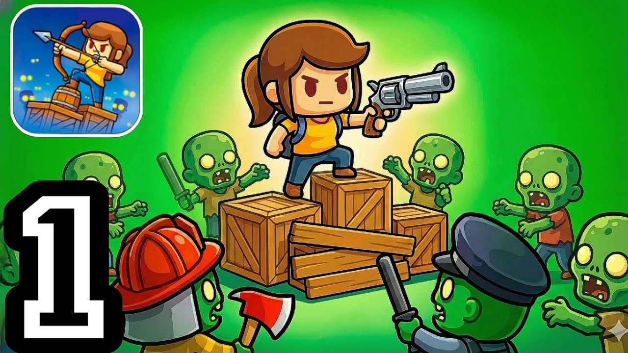Zombie Fortress: Trap Defense - Gameplay Walkthrough Part1 Android 