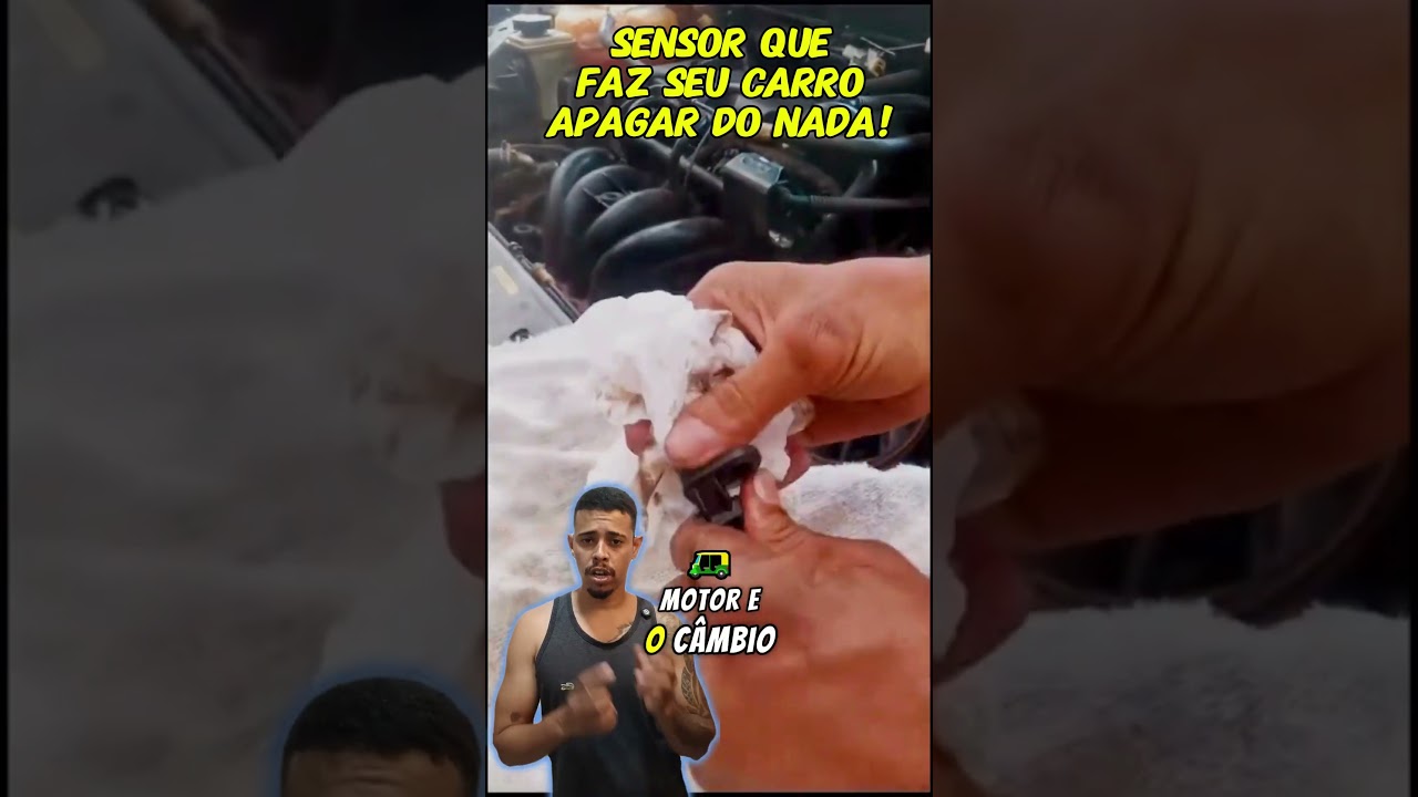 sensor que desliga seu carro do nada 