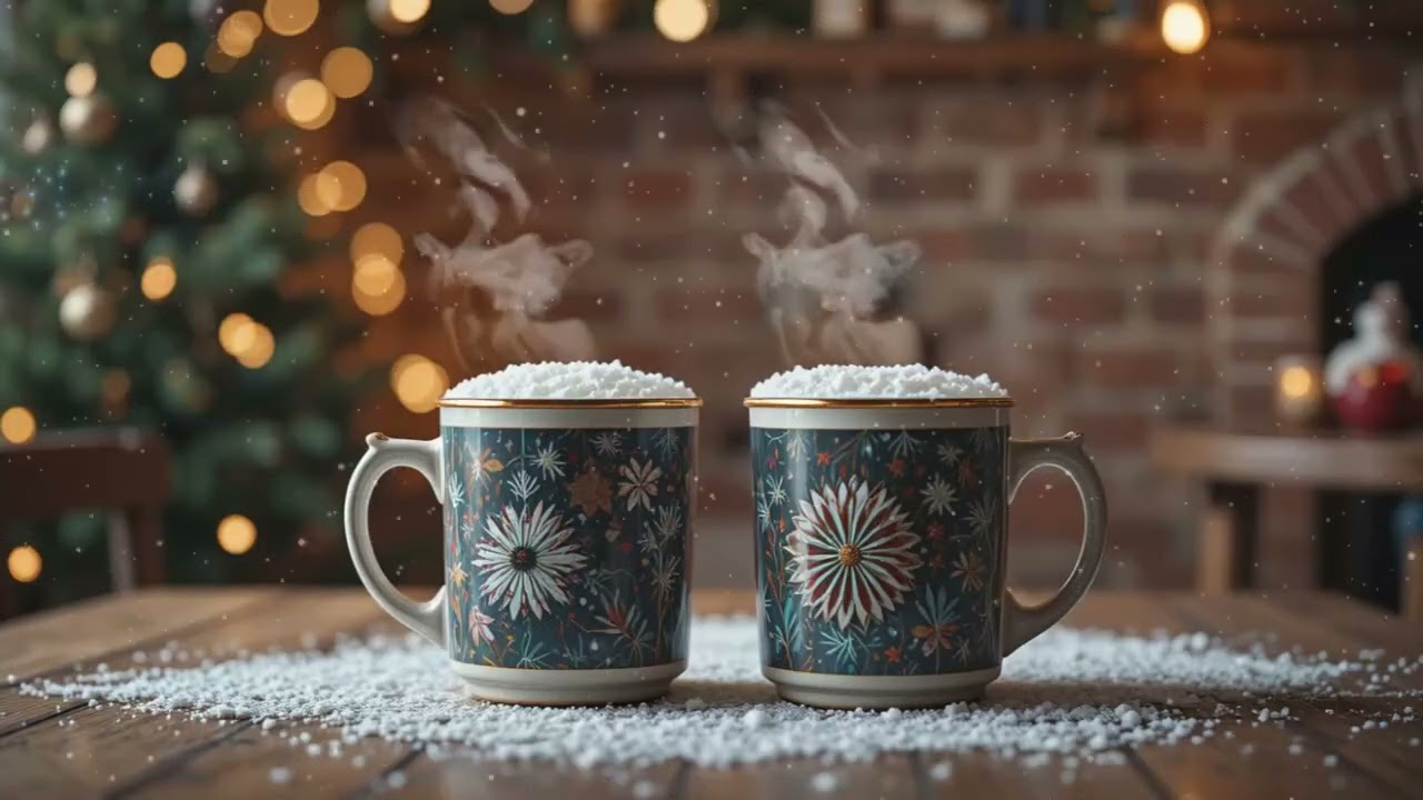 Delicate Jazz Music☃️ Bossa Nova Instrumental and Cozy Jazz Cafe Music for Happy Moods.