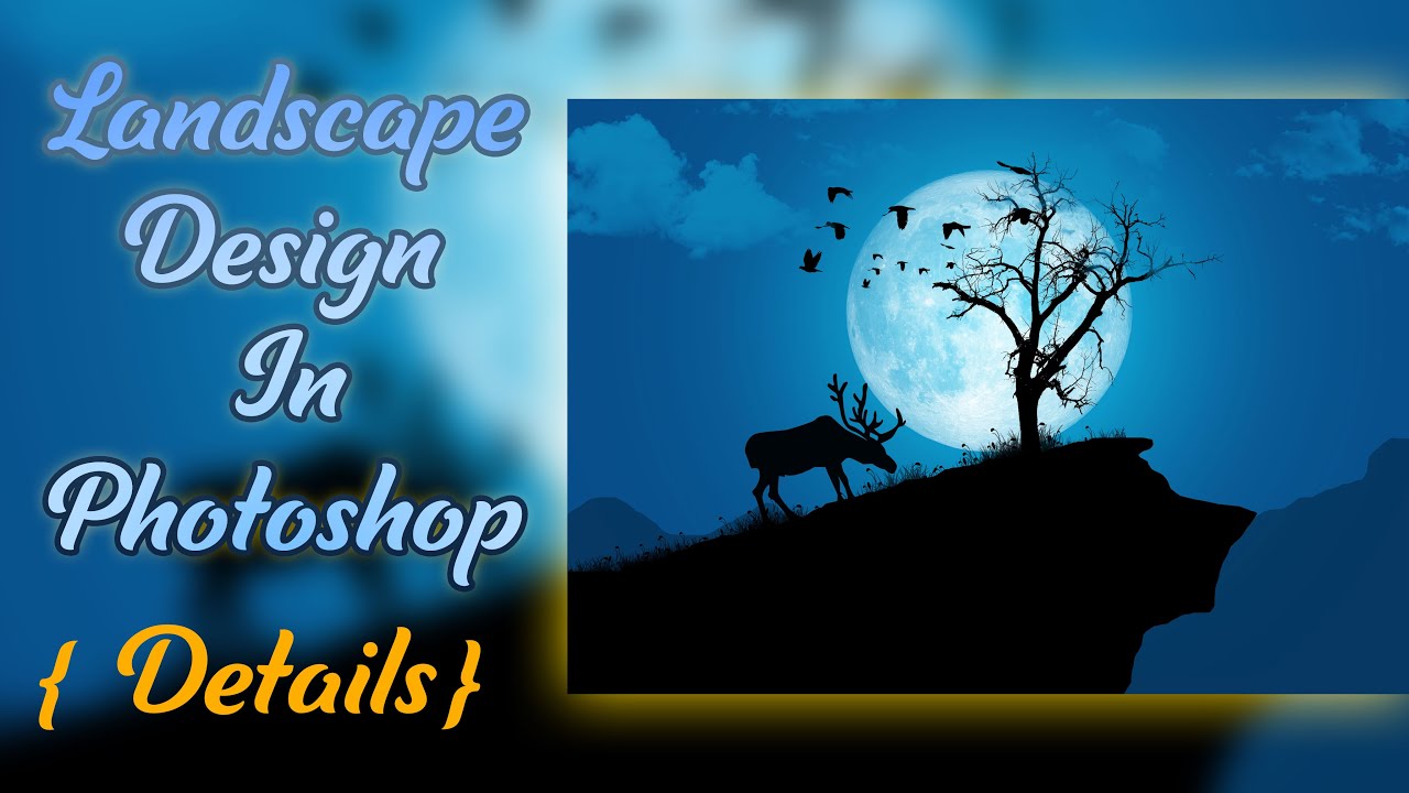 Landscape Design in Photoshop | How To Create Perfect Landscape In Photoshop | Great In Graphics