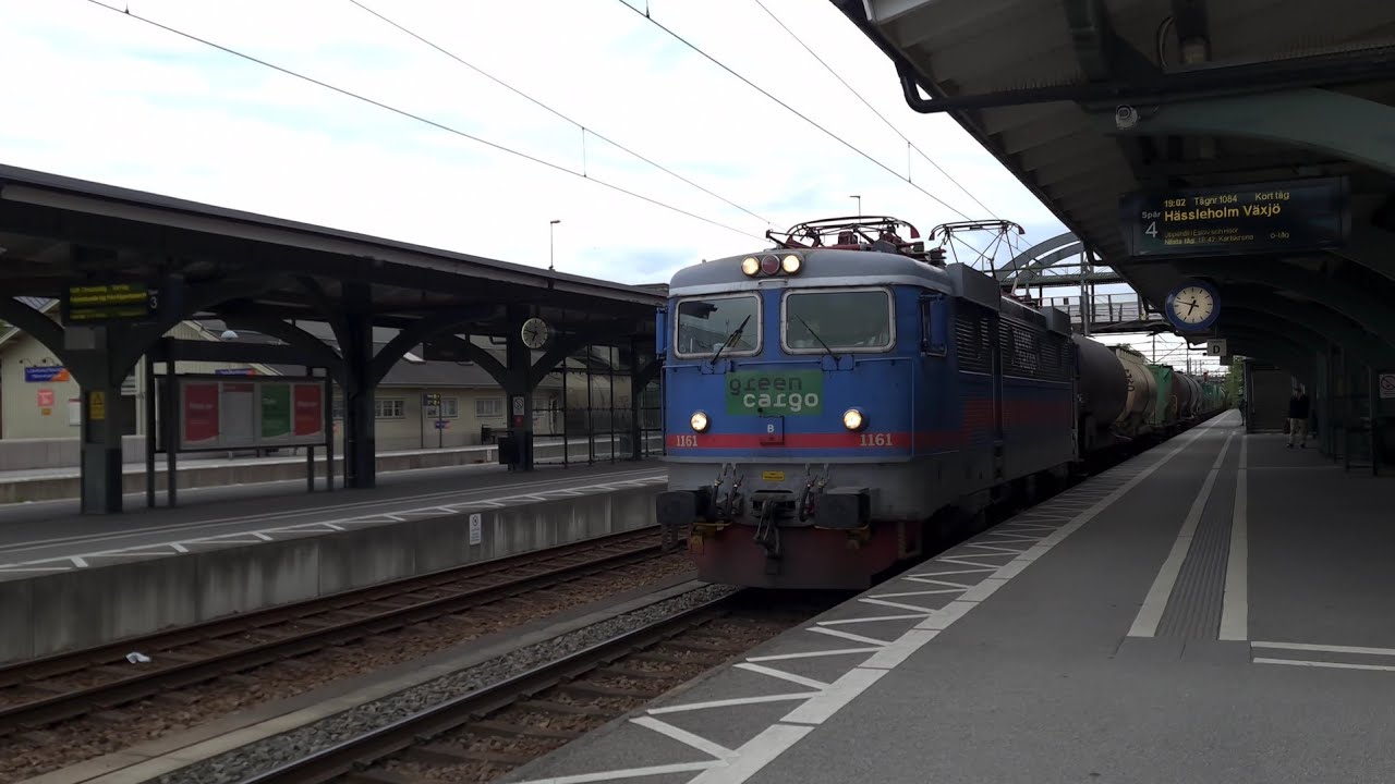 Godståg i Lund (På Lund C)
