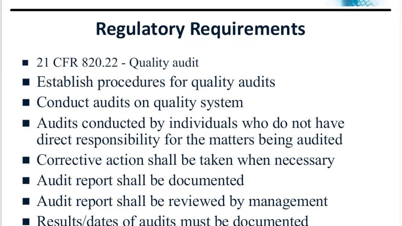 Supplier and Internal Auditing