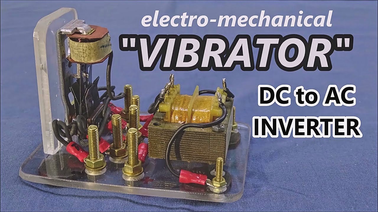 Vibrator Inverter: WWII Military Relay for Radio Tubes - Electro-Mechanical Pulsing Transformer!