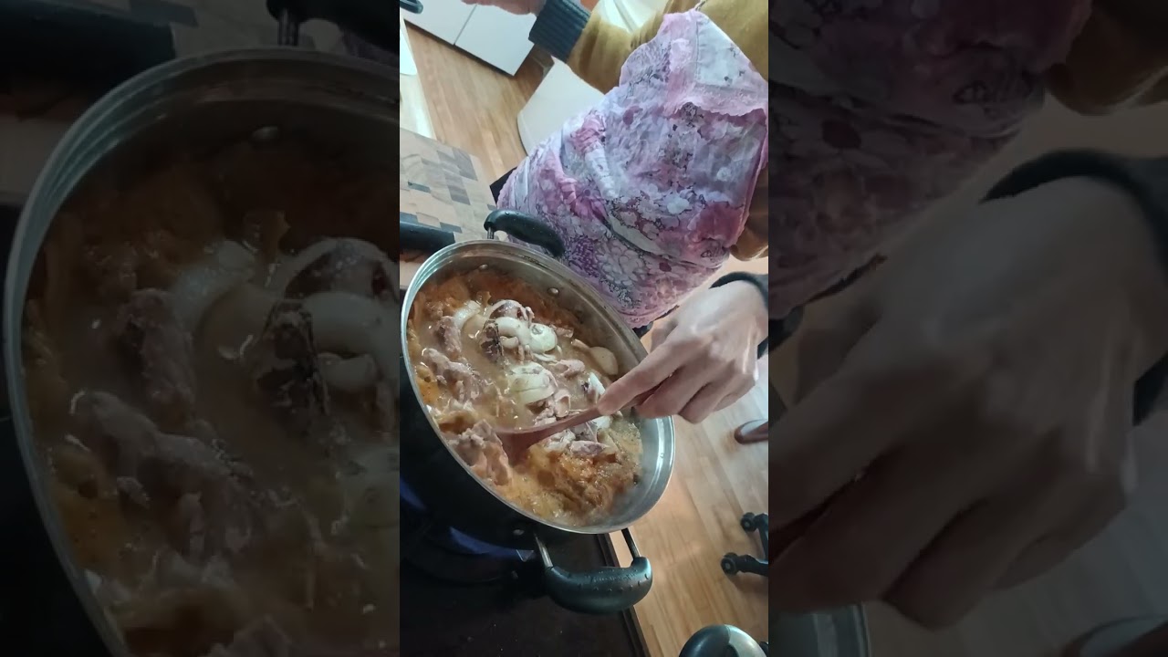 고등어통조림김치찌개