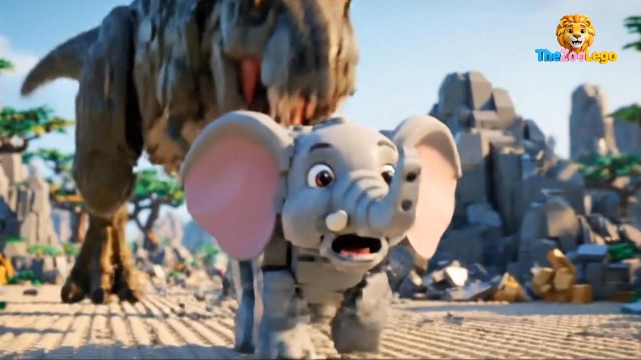 Little Elephant in the Jungle | The Zoo Lego