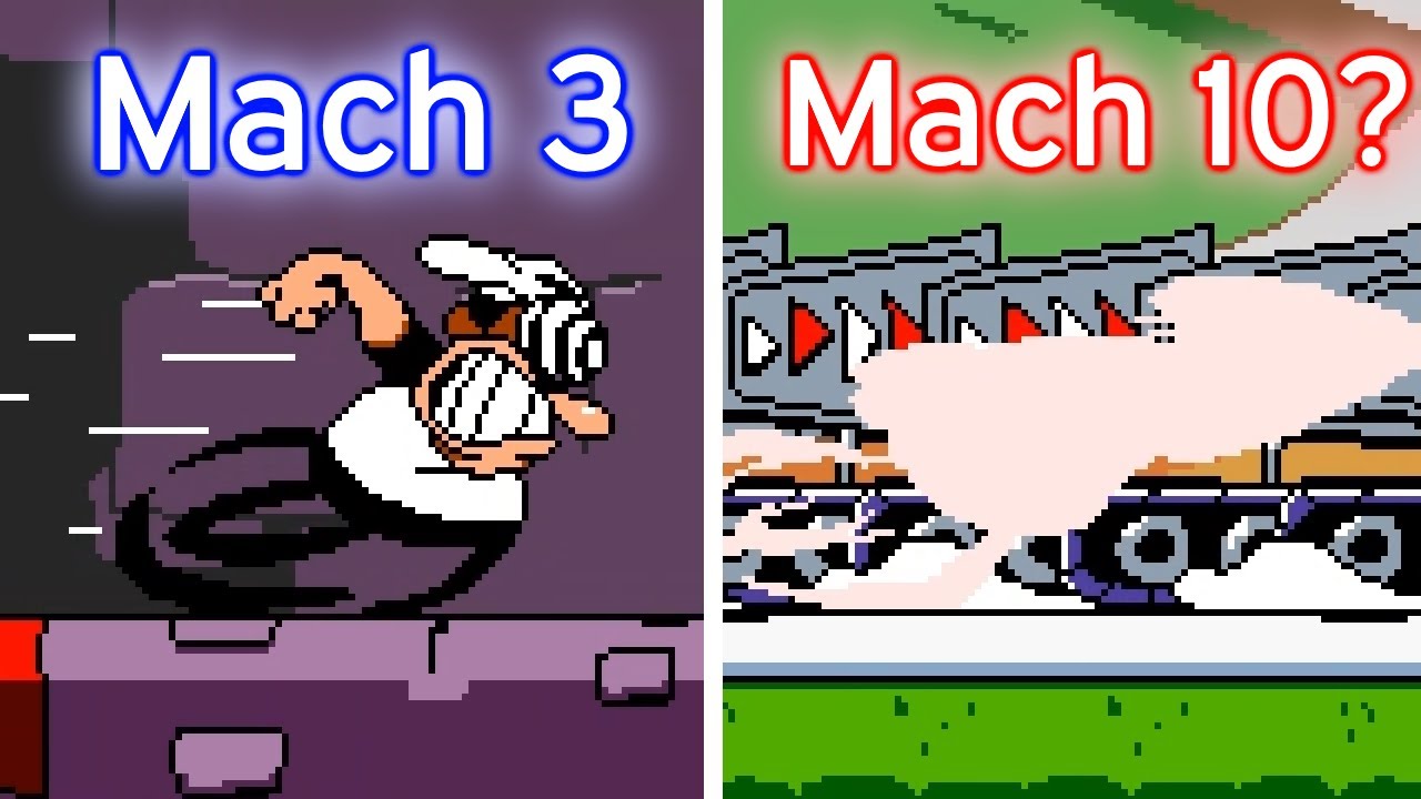 Pizza Tower, but Peppino Goes Mach 10?! [Pizza Tower AFOM Mods Gameplay]