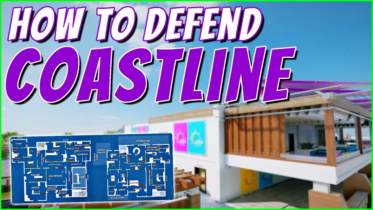 How To Setup and Defend Coastline - Rainbow Six Siege - Guide 2022