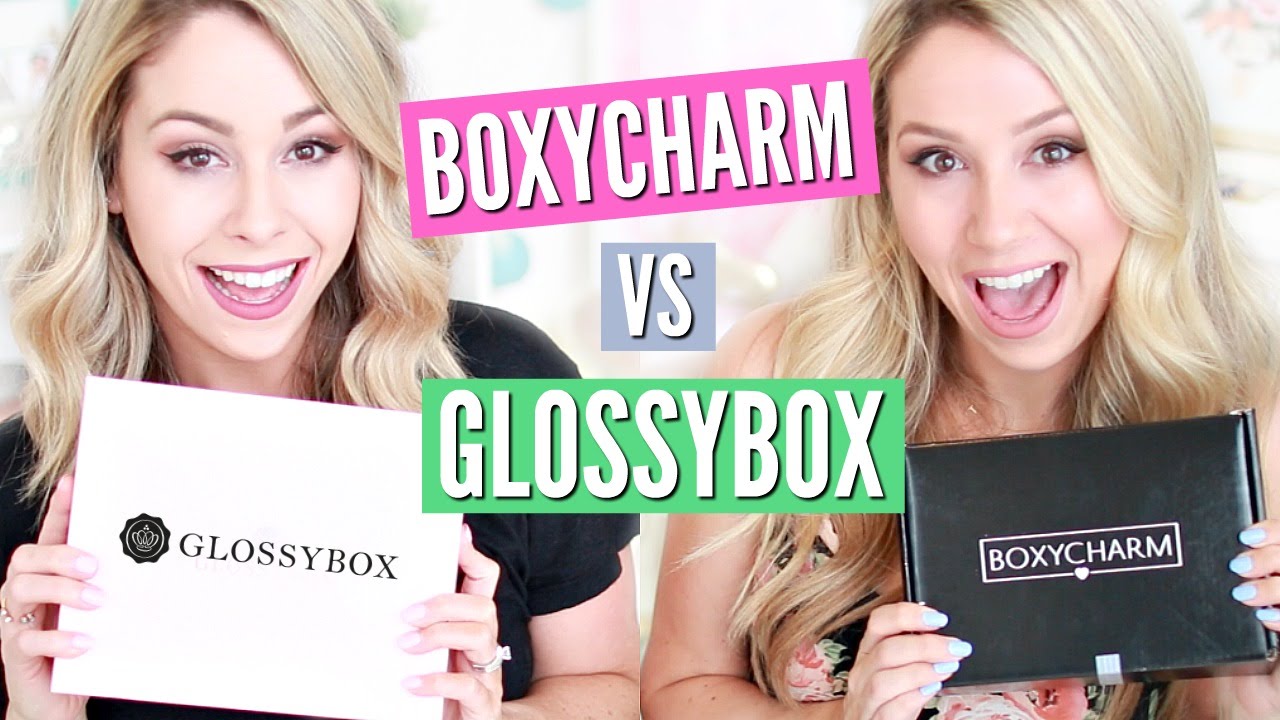 UNBOXING: Boxycharm VS Glossybox - April