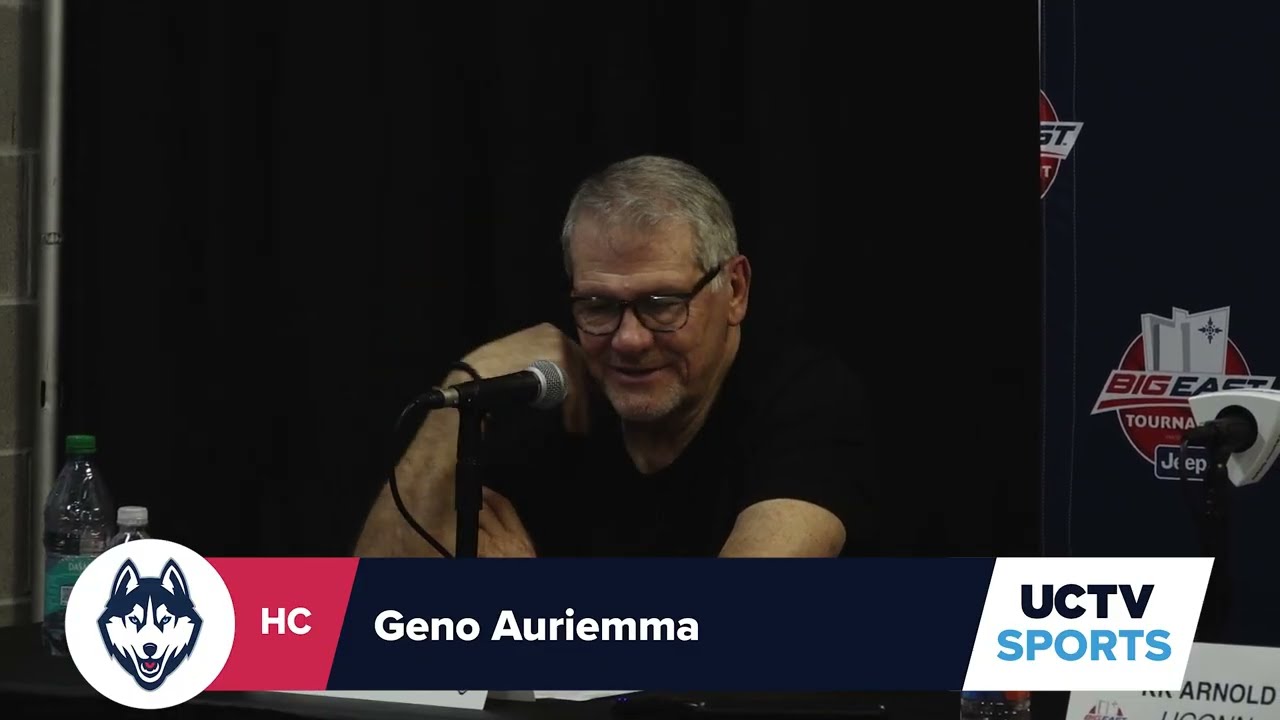 Geno Auriemma Big East Semifinals Postgame Press Conference