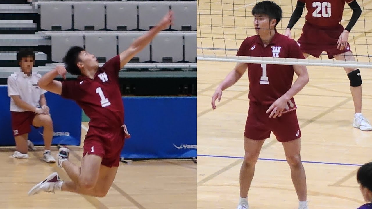 #水町泰杜 選手(鎮西高→早稲田大)が東日本インカレ2023で見せた圧巻のパフォーマンス プレー集 男子バレーボール 準決勝&決勝より Japan volleyball