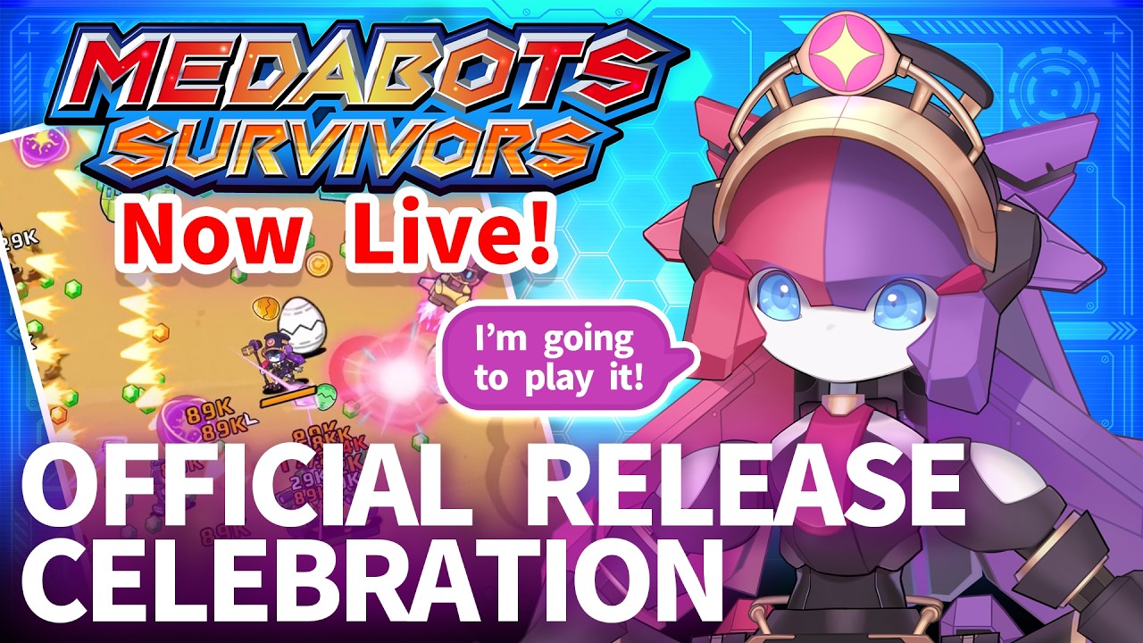 [LIVE] Medabots Survivors Official Release!